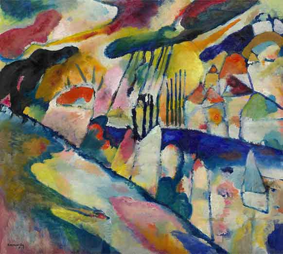 Wassily Kandinsky painting